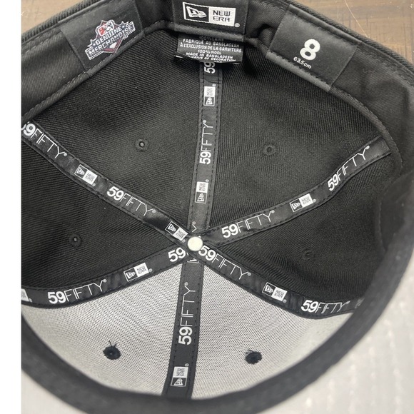 MILB New Era 59Fifty MONTGOMERY BISCUITS Rays  Hat Sz 8 - Picture 3 of 3